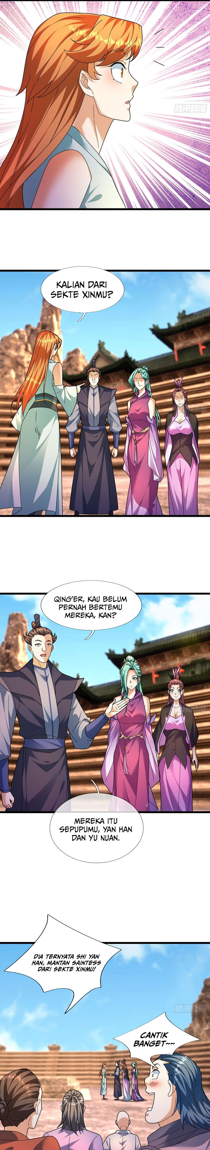 The Immortal as a Slave, the God as a Servant, the Emperor’s Watchdog Chapter 33 Bahasa Indonesia