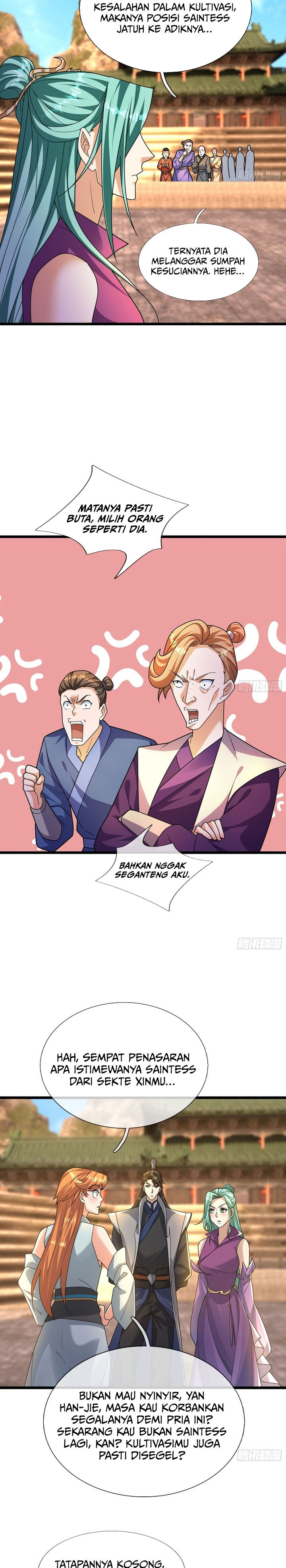 The Immortal as a Slave, the God as a Servant, the Emperor’s Watchdog Chapter 33 Bahasa Indonesia