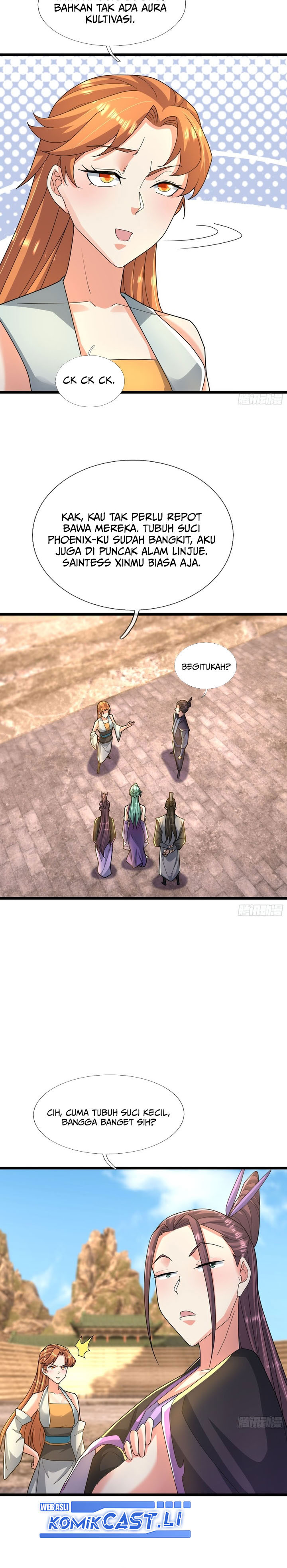 The Immortal as a Slave, the God as a Servant, the Emperor’s Watchdog Chapter 33 Bahasa Indonesia