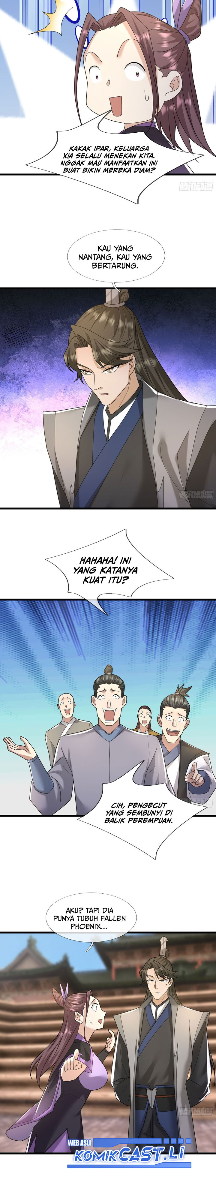 The Immortal as a Slave, the God as a Servant, the Emperor’s Watchdog Chapter 33 Bahasa Indonesia