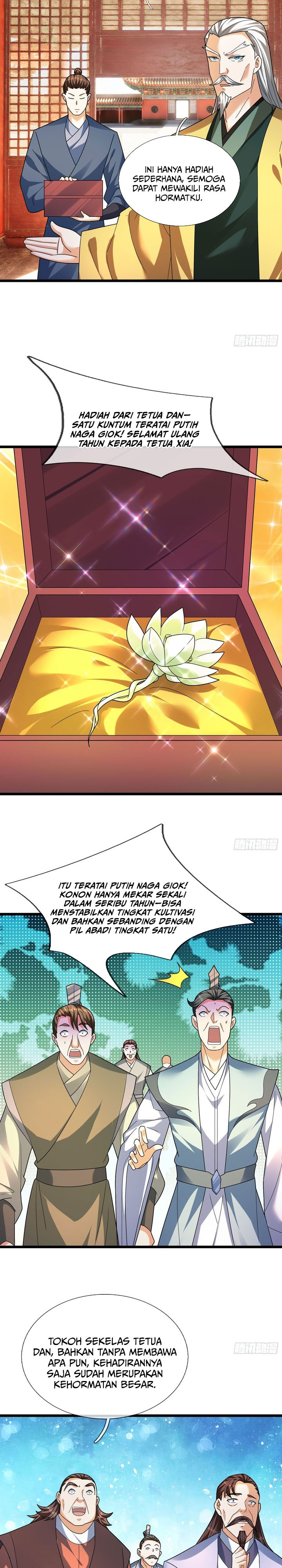 The Immortal as a Slave, the God as a Servant, the Emperor’s Watchdog chapter 35
