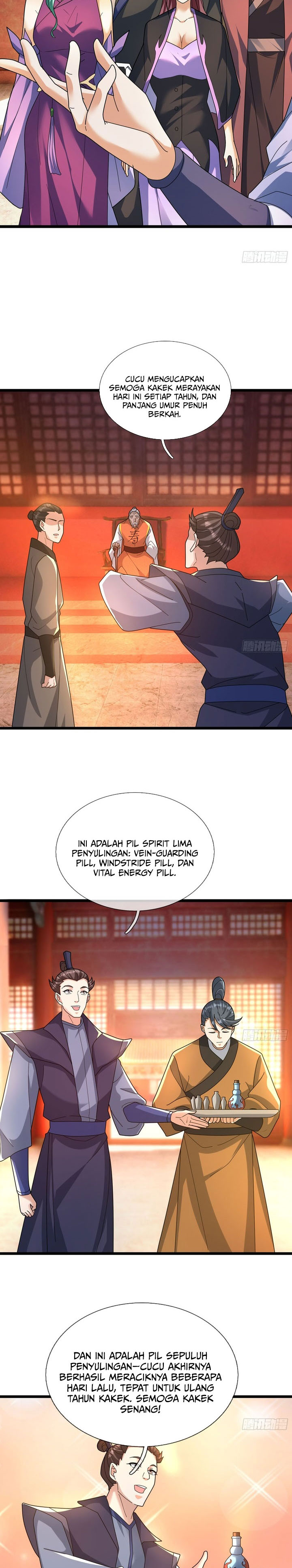The Immortal as a Slave, the God as a Servant, the Emperor’s Watchdog chapter 35