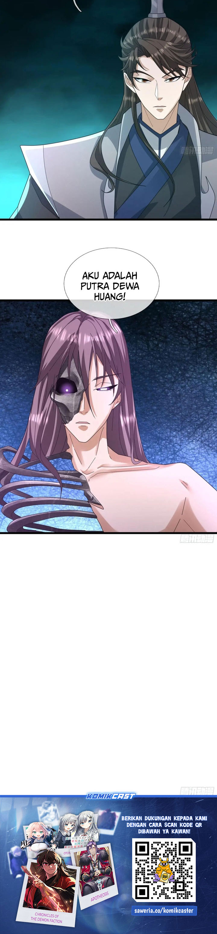 The Immortal as a Slave, the God as a Servant, the Emperor’s Watchdog Chapter 56 Bahasa Indonesia