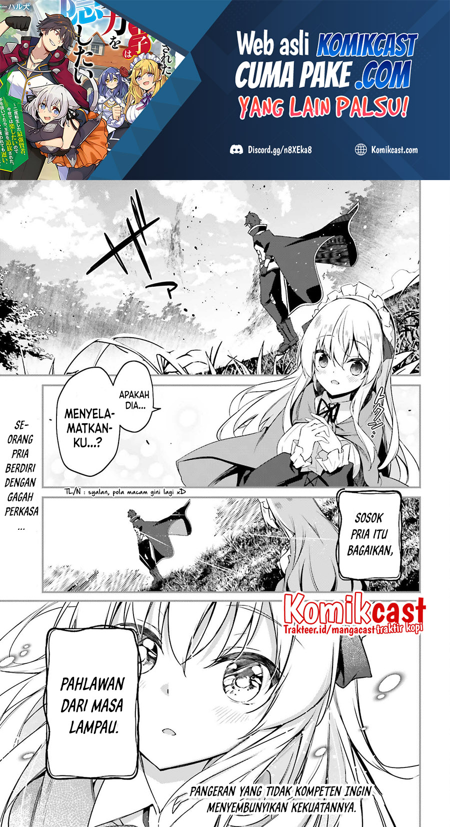 The Incompetent Prince Who Has Been Banished Wants To Hide His Abilities Chapter 02 Bahasa Indonesia