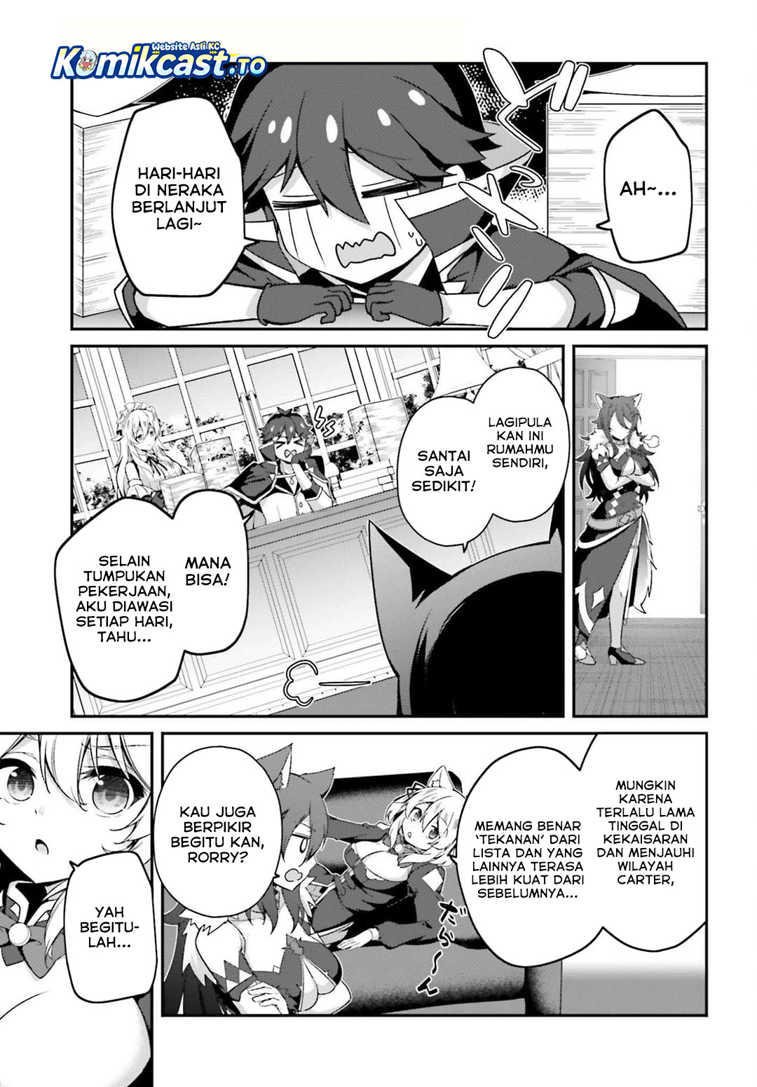 The Incompetent Prince Who Has Been Banished Wants To Hide His Abilities Chapter 37 Bahasa Indonesia
