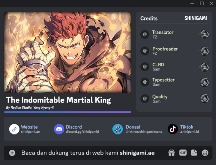 The Indomitable Martial King chapter 5