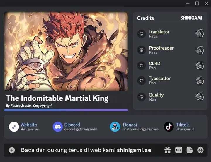 The Indomitable Martial King chapter 77
