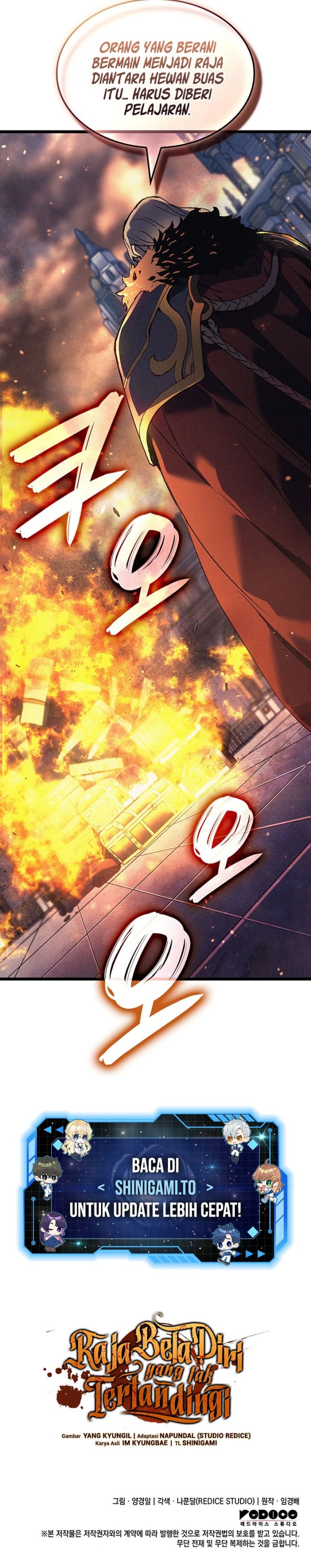 The Indomitable Martial King Chapter 112 Bahasa Indonesia