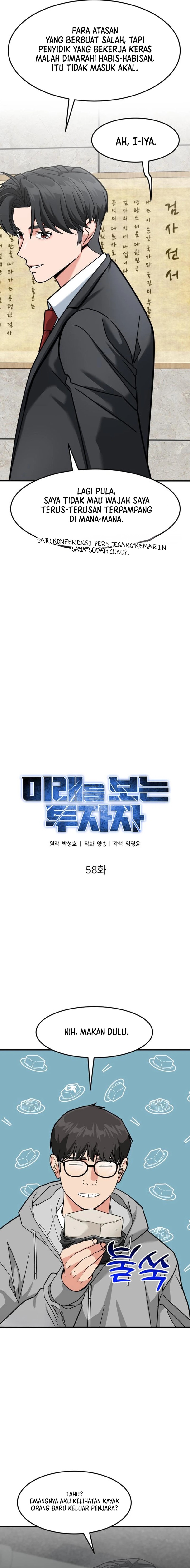 The Investor Who Sees The Future Chapter 58 Bahasa Indonesia