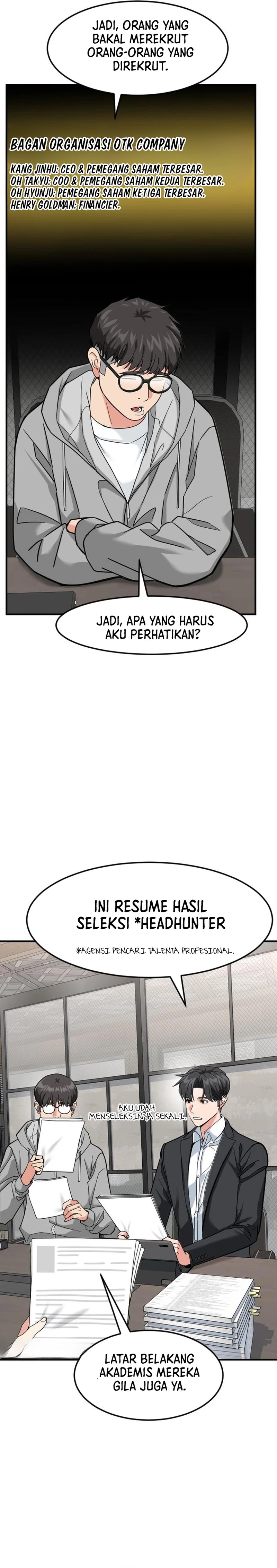 The Investor Who Sees The Future Chapter 58 Bahasa Indonesia
