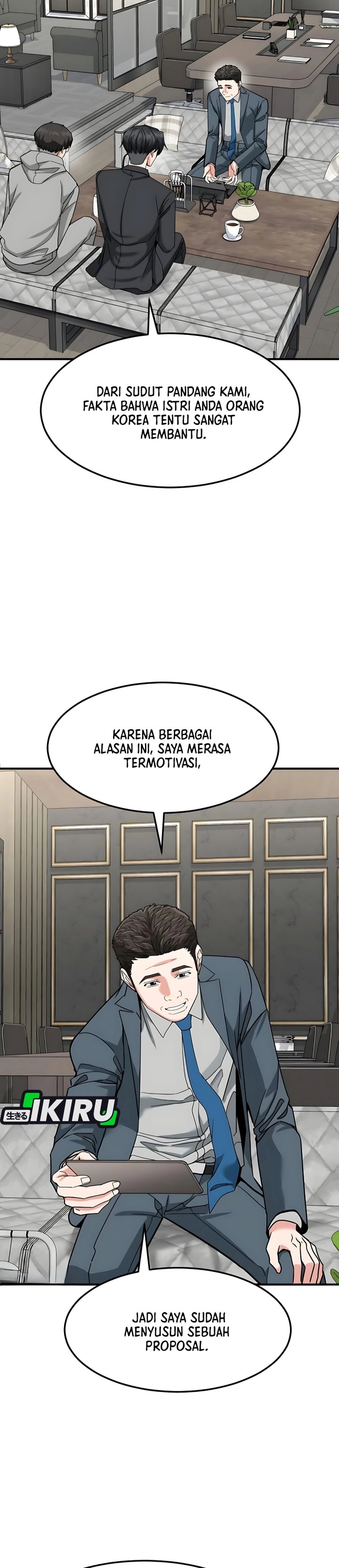 The Investor Who Sees The Future Chapter 61 Bahasa Indonesia