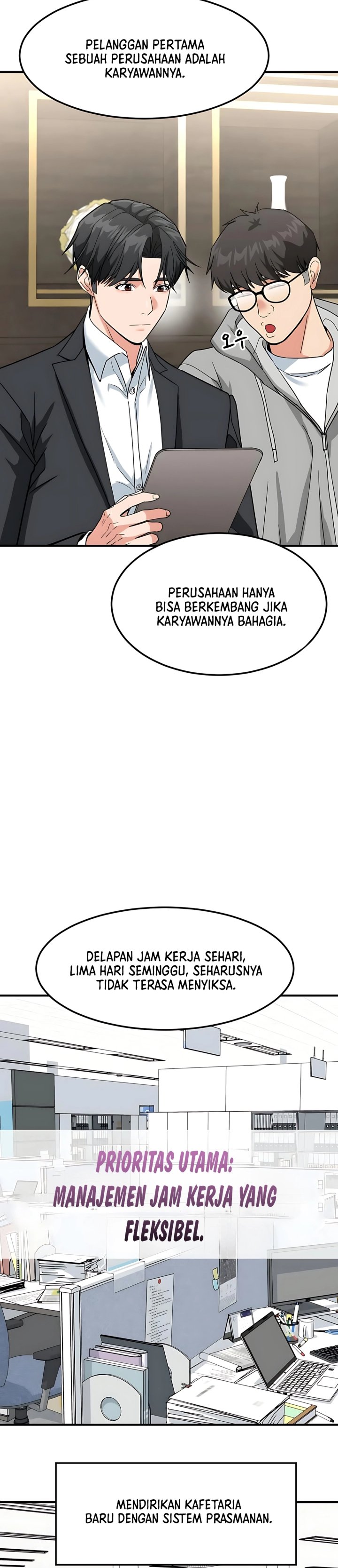 The Investor Who Sees The Future Chapter 61 Bahasa Indonesia