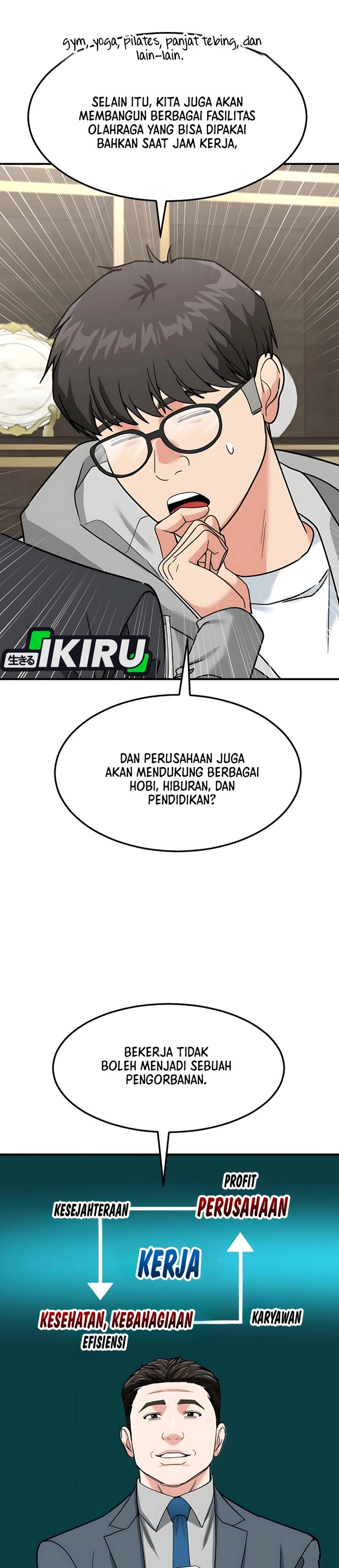 The Investor Who Sees The Future Chapter 61 Bahasa Indonesia
