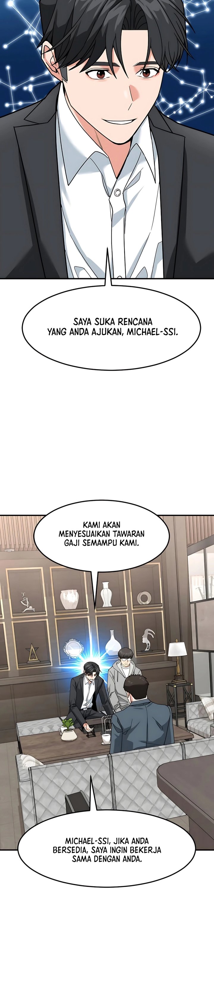The Investor Who Sees The Future Chapter 61 Bahasa Indonesia