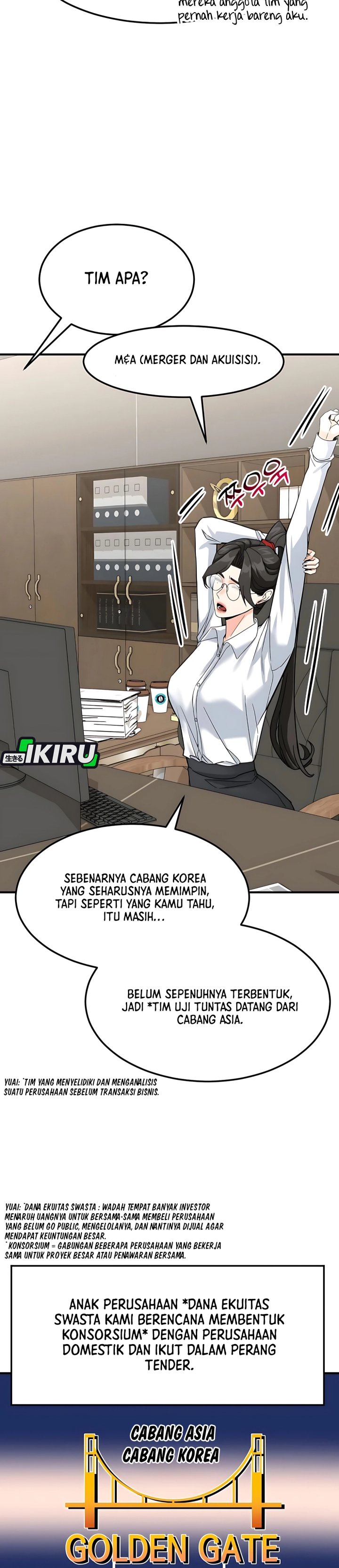 The Investor Who Sees The Future Chapter 61 Bahasa Indonesia