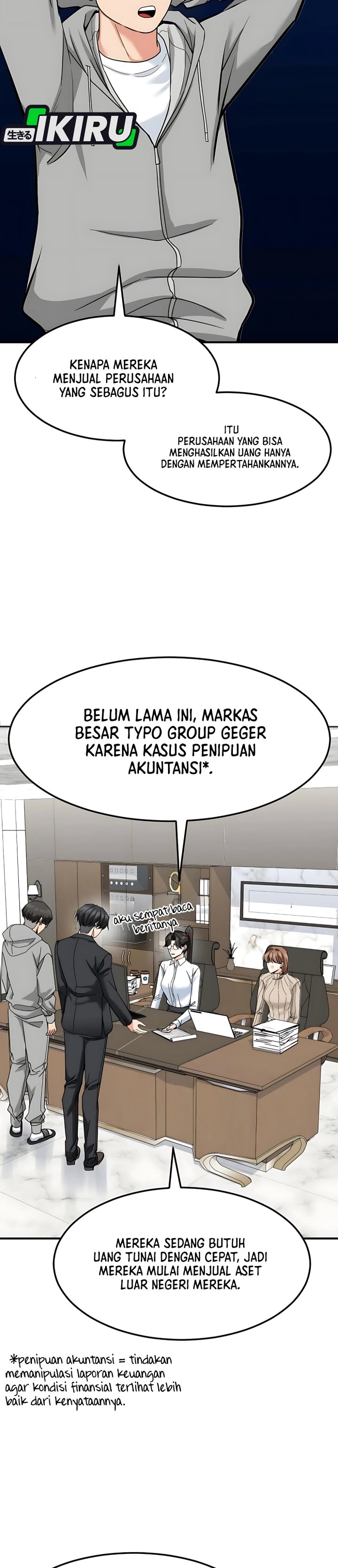 The Investor Who Sees The Future Chapter 61 Bahasa Indonesia