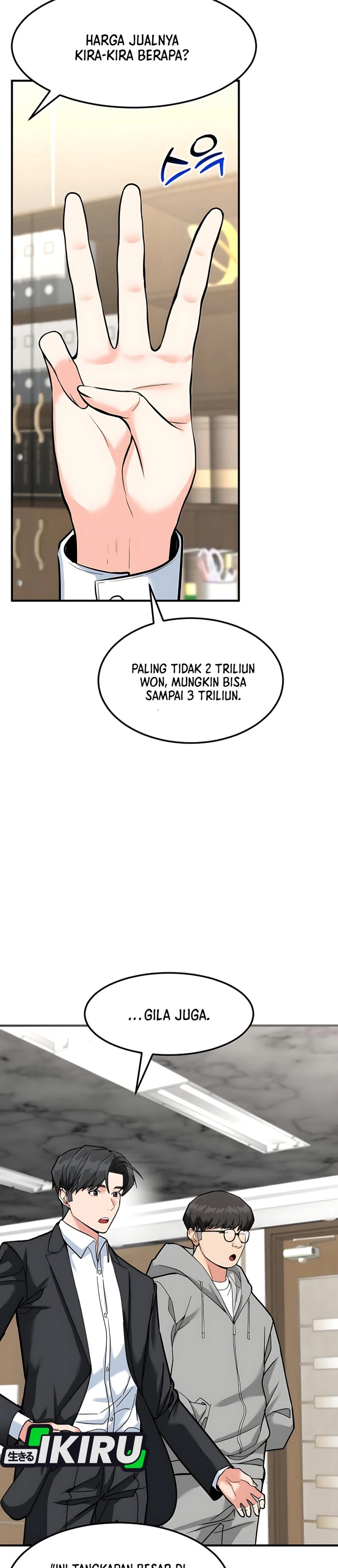 The Investor Who Sees The Future Chapter 61 Bahasa Indonesia