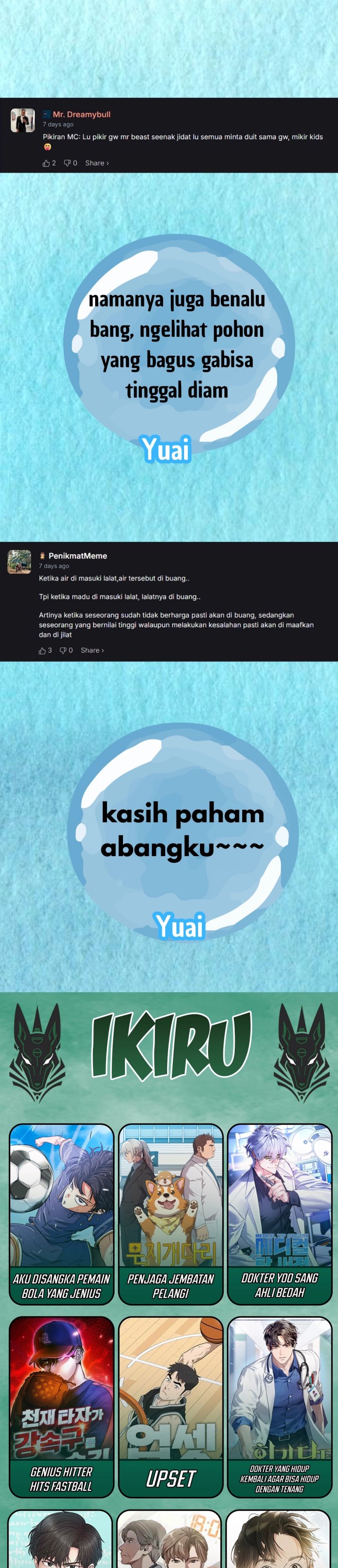 The Investor Who Sees The Future Chapter 61 Bahasa Indonesia