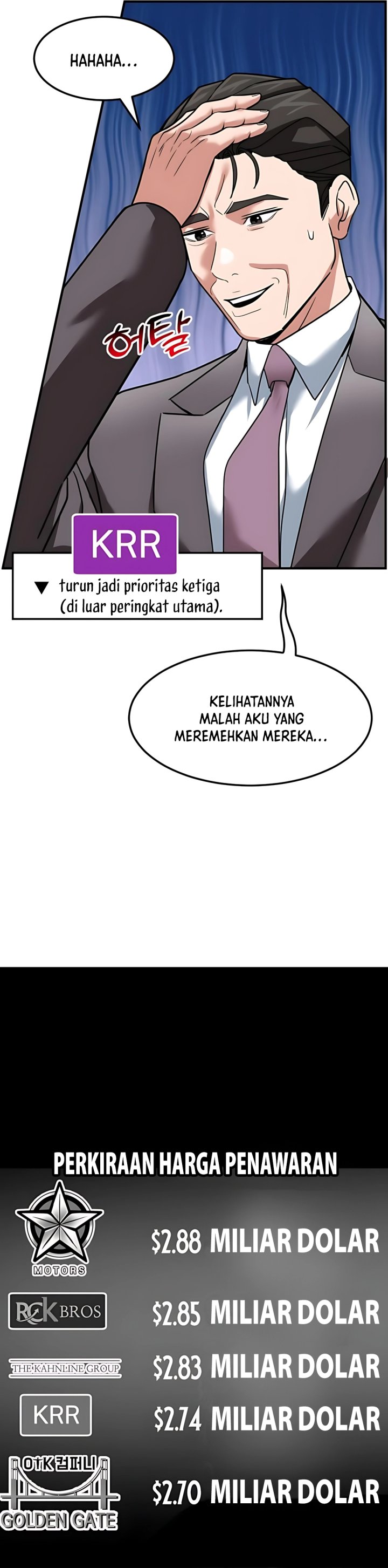 The Investor Who Sees The Future Chapter 65 Bahasa Indonesia
