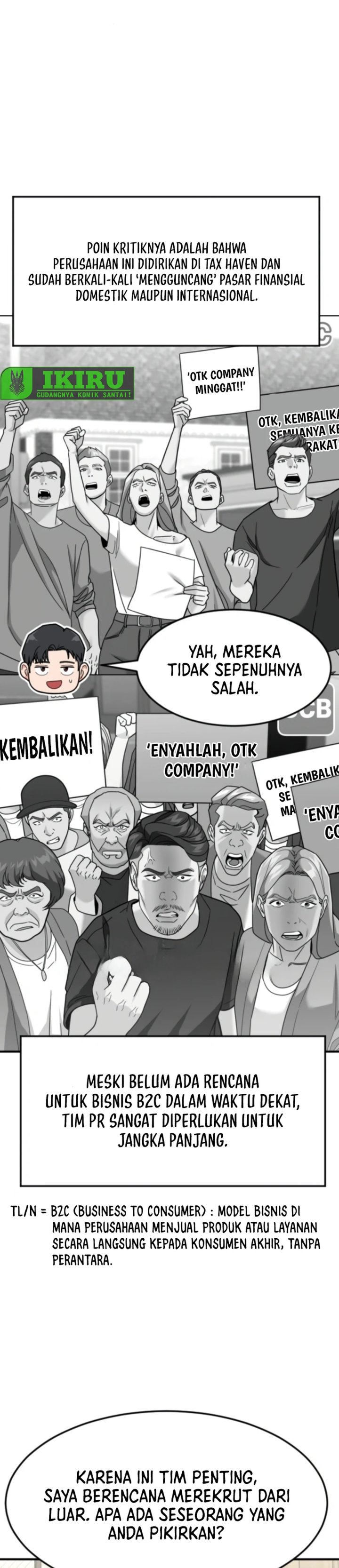 The Investor Who Sees The Future Chapter 71 Bahasa Indonesia