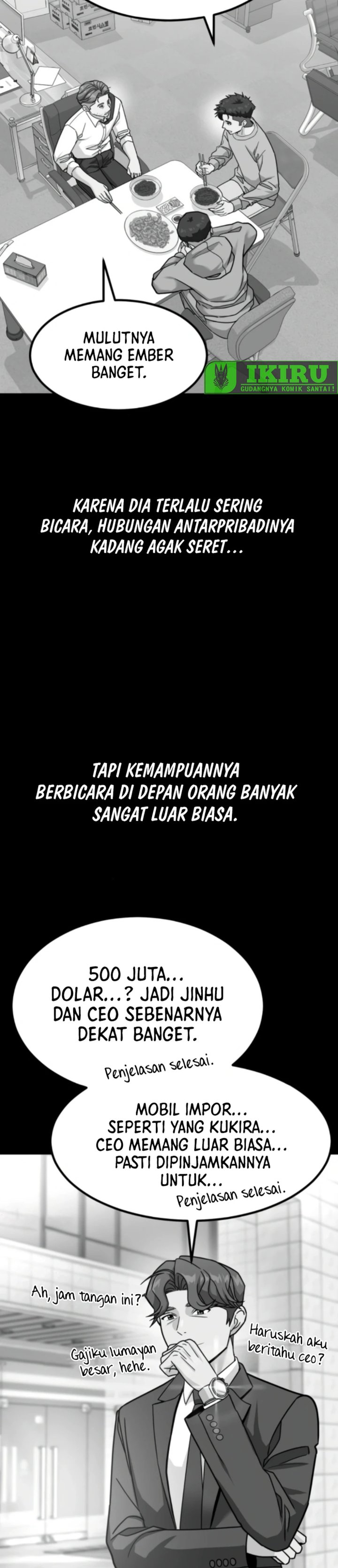 The Investor Who Sees The Future Chapter 71 Bahasa Indonesia