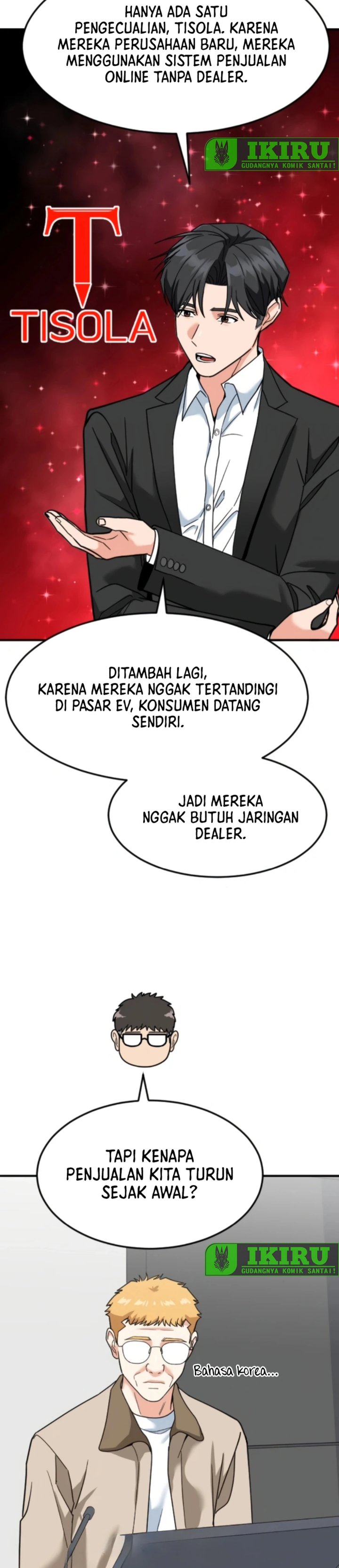 The Investor Who Sees The Future Chapter 71 Bahasa Indonesia