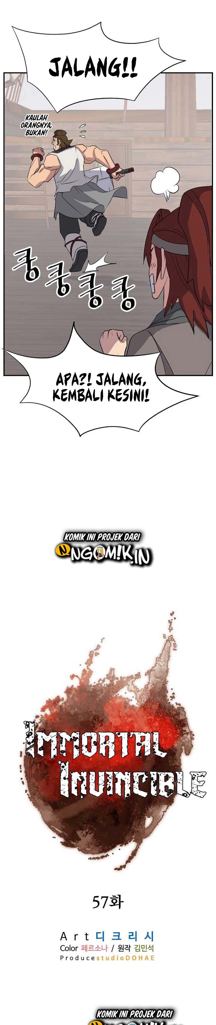 The Invincible Immortal Chapter 57 Bahasa Indonesia