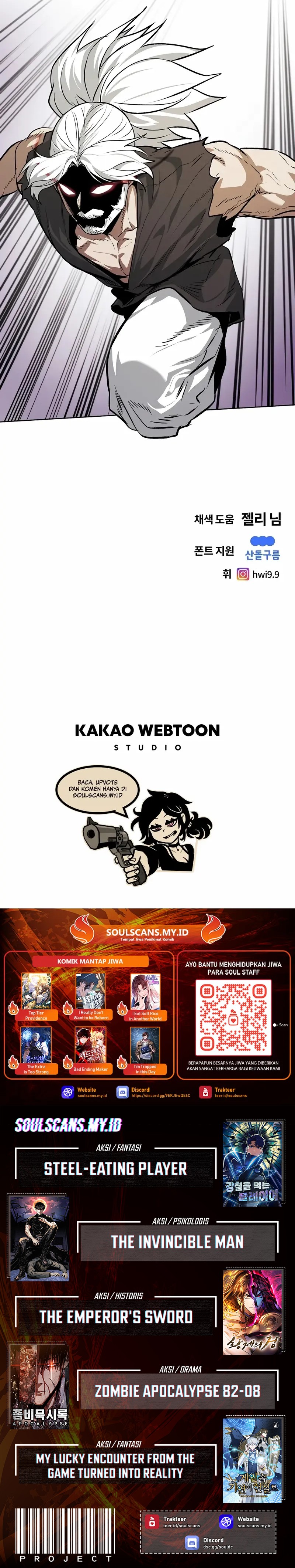 The Invincible Man Chapter 87 Bahasa Indonesia