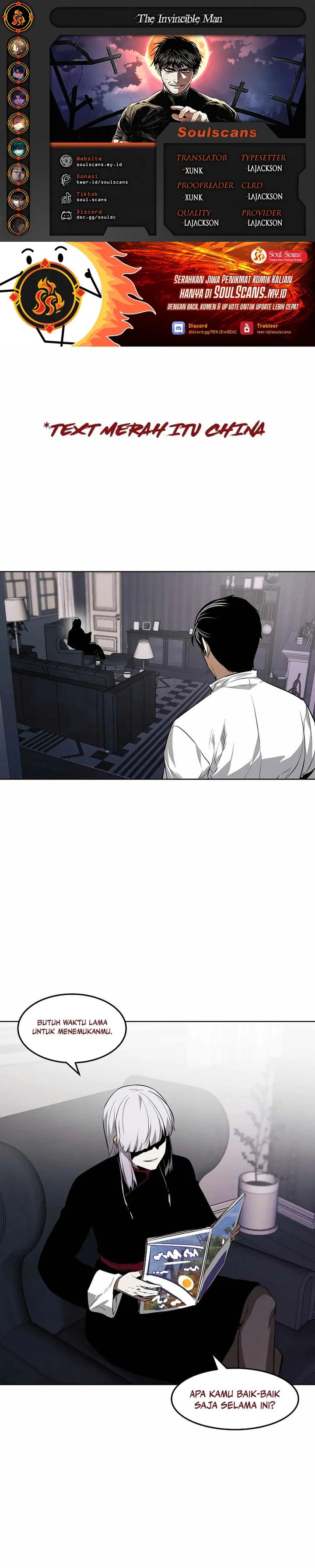 The Invincible Man chapter 100