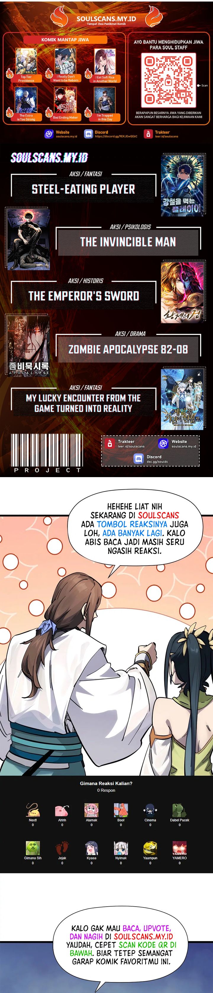 The Invincible Man chapter 100