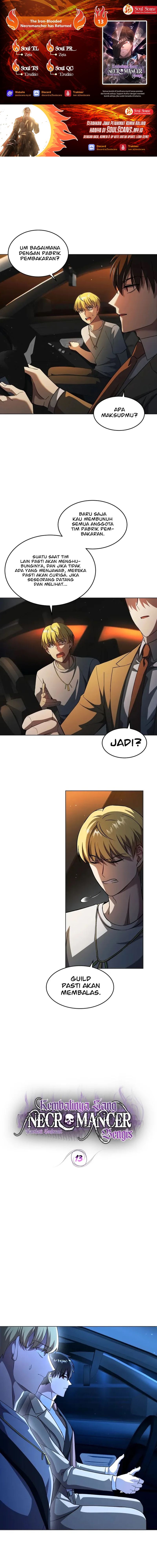 The Iron-Blooded Necromancer Has Returned chapter 13