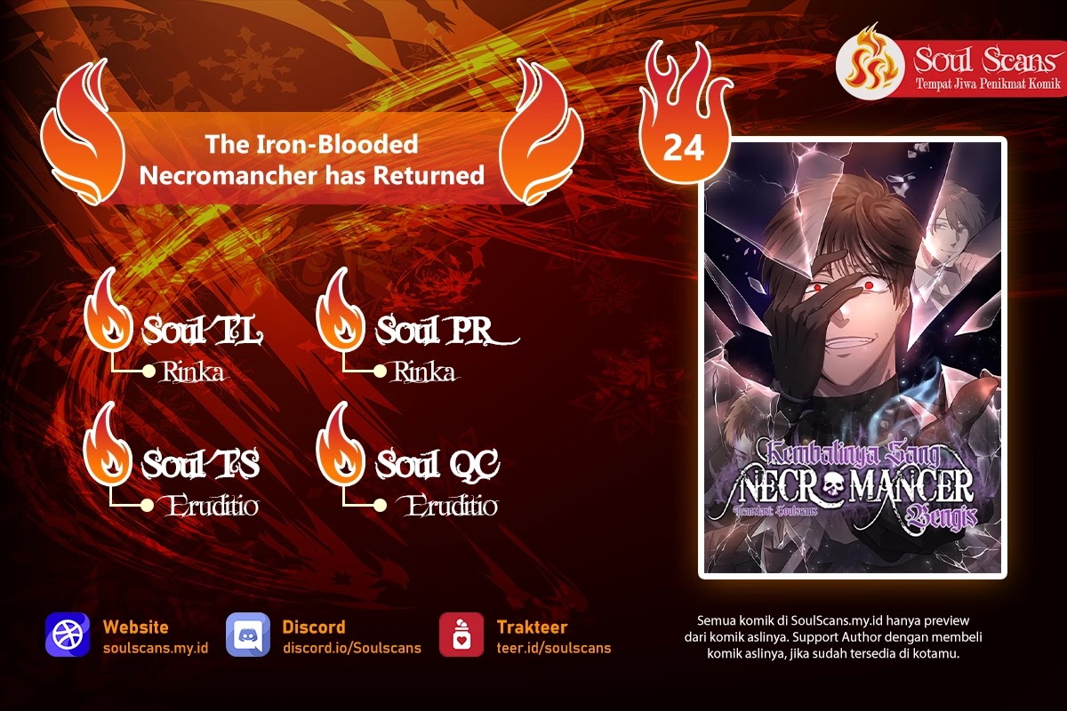 The Iron-Blooded Necromancer Has Returned chapter 24