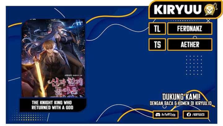 The Knight King Who Returned with a God chapter 1