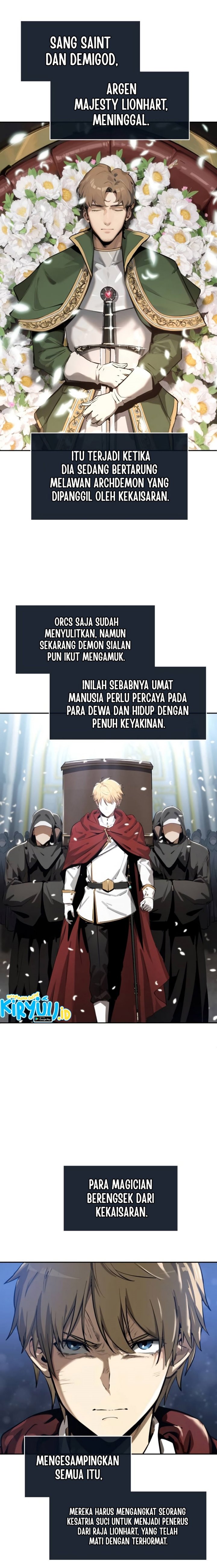The Knight King Who Returned with a God chapter 1