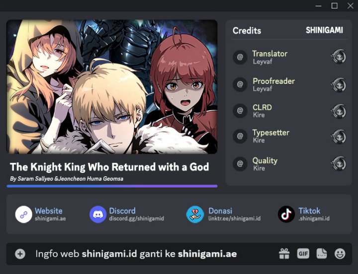 The Knight King Who Returned with a God chapter 25