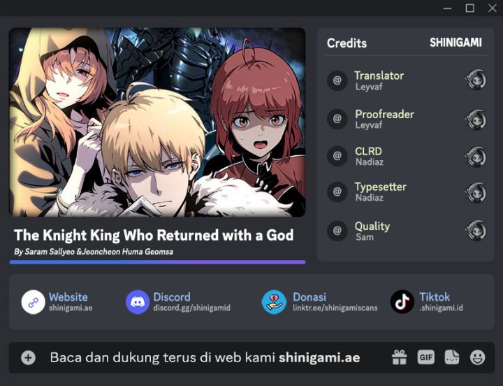 The Knight King Who Returned with a God chapter 36