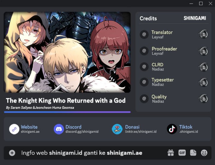 The Knight King Who Returned with a God chapter 40