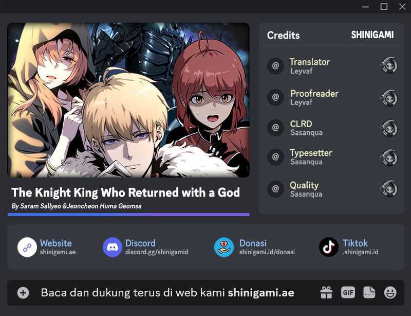 The Knight King Who Returned with a God chapter 43
