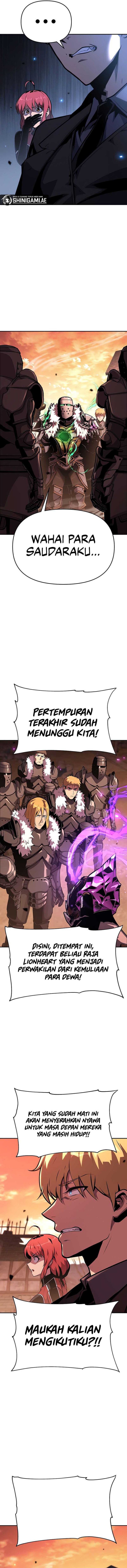 The Knight King Who Returned with a God Chapter 45 Bahasa Indonesia