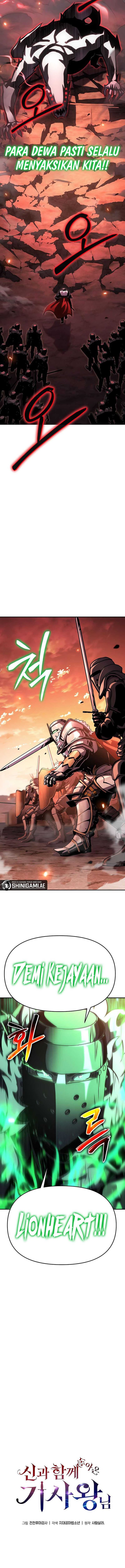 The Knight King Who Returned with a God Chapter 45 Bahasa Indonesia