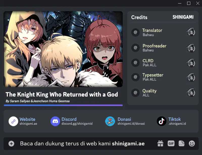 The Knight King Who Returned with a God chapter 85