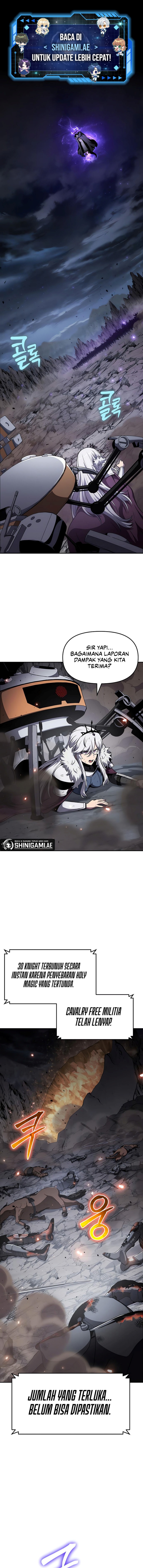 The Knight King Who Returned with a God Chapter 100 Bahasa Indonesia