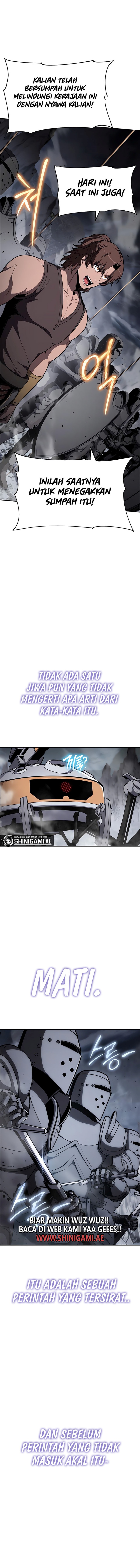 The Knight King Who Returned with a God Chapter 100 Bahasa Indonesia