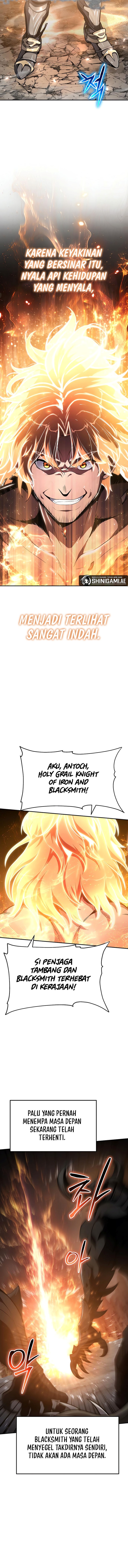 The Knight King Who Returned with a God Chapter 100 Bahasa Indonesia