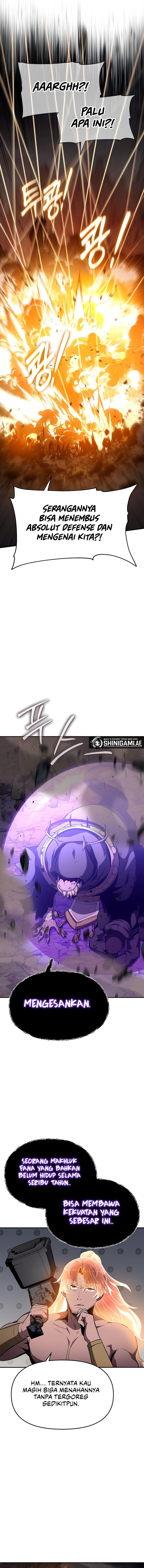 The Knight King Who Returned with a God Chapter 100 Bahasa Indonesia