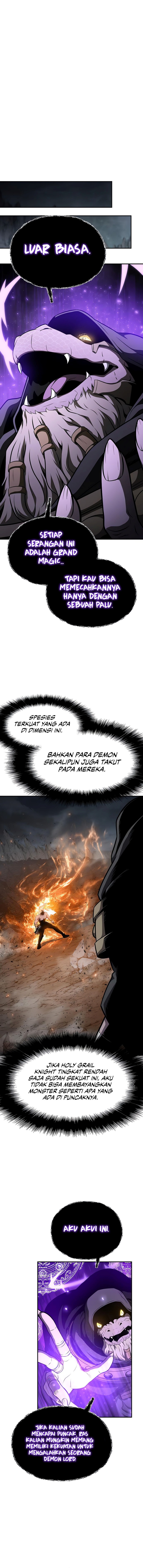 The Knight King Who Returned with a God Chapter 100 Bahasa Indonesia