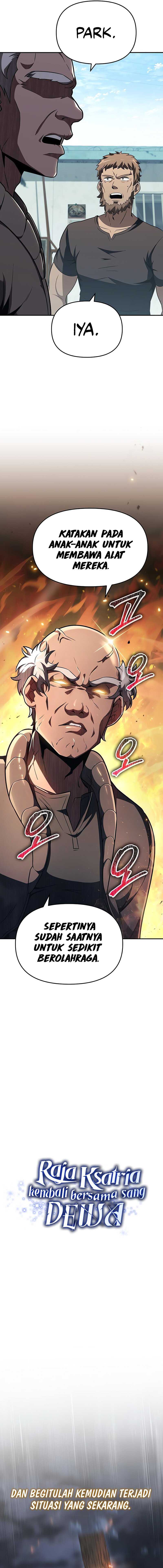 The Knight King Who Returned with a God Chapter 110 Bahasa Indonesia