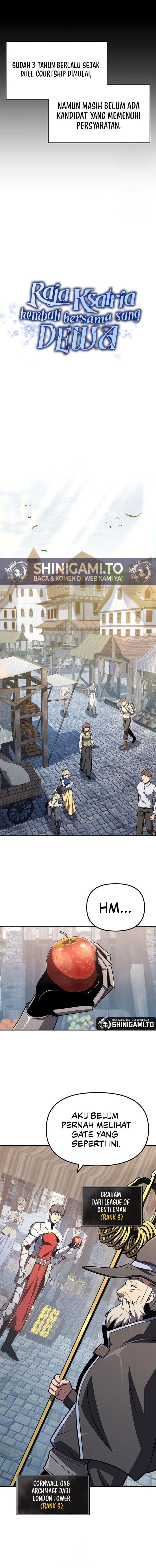 The Knight King Who Returned with a God Chapter 143 Bahasa Indonesia