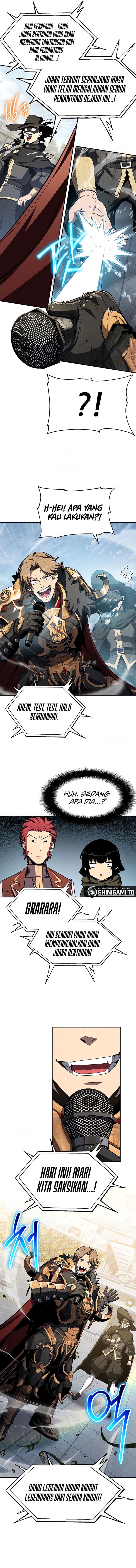 The Knight King Who Returned with a God Chapter 143 Bahasa Indonesia