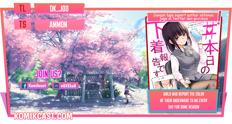 The Kouhai Who Reports the Color of Her Underwear to Me Every Morning for Some Reason Chapter 05 Bahasa Indonesia